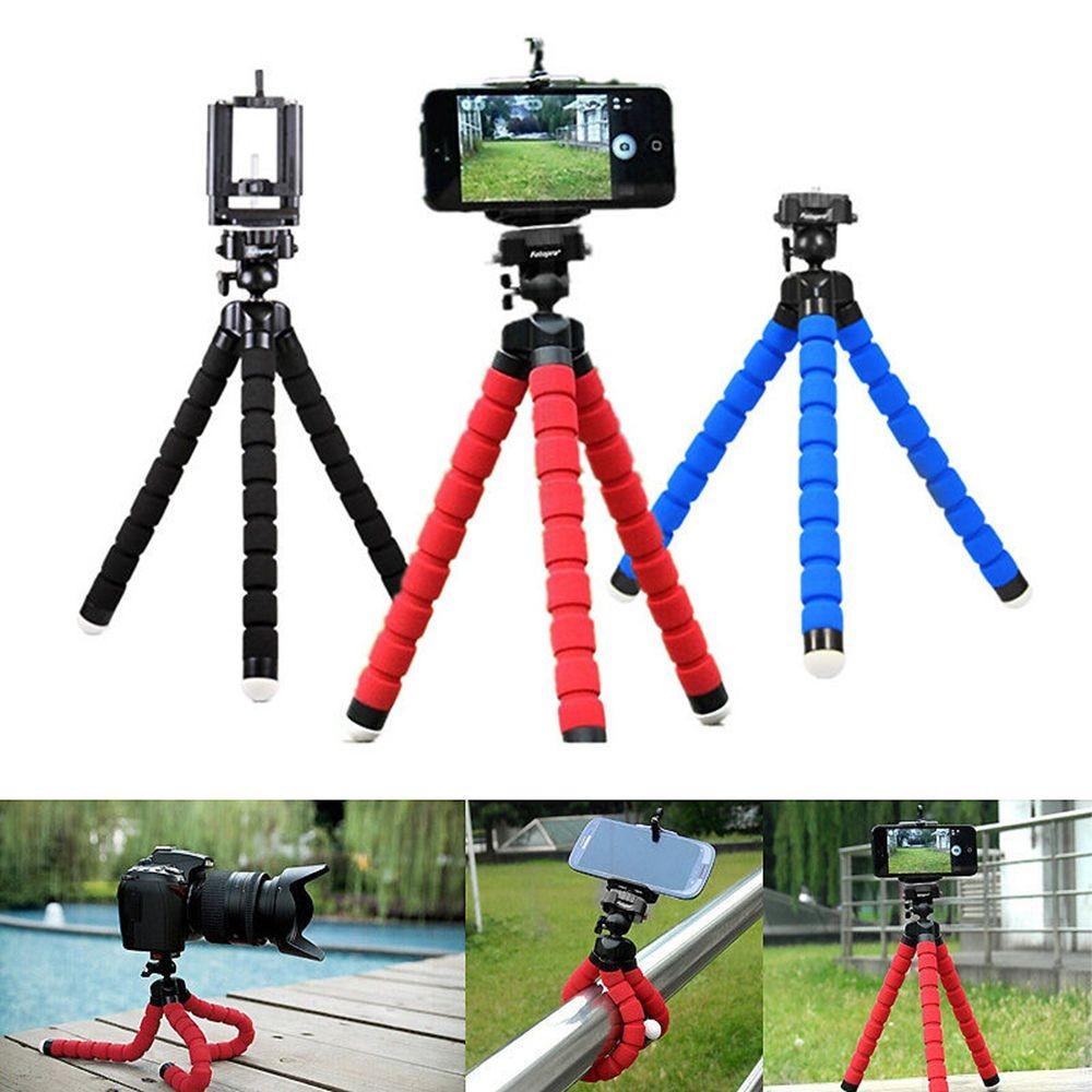 Mini Flexible Stativ Stativ Handy Kamera DSLR Smartphone Handy Ständer Halter Halterung Handy Halterung Handy Handy Halter schwarz