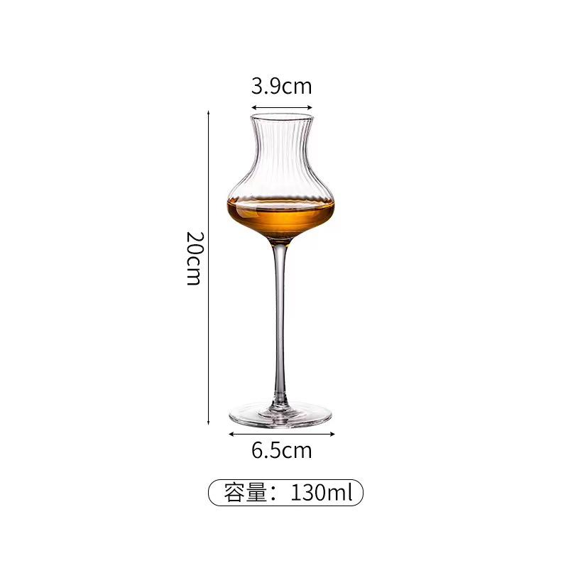 Designer Nosing Whiskyglas Likör, Bleifreier Kristallweinkelch, Cognac Brandy Nosing Gläser, Whisky Verkostungsglas Duftgeruch Kelch 1pcs