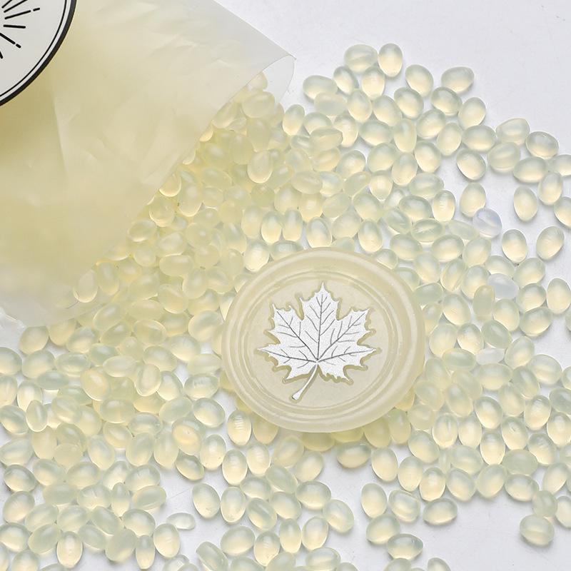 100 Stück transparente Siegelkleberperlen für Wachssiegel, Lack, Wachssiegelung, Hochzeitsdekoration, Geschenkumschlag, Bastelbedarf HCL025