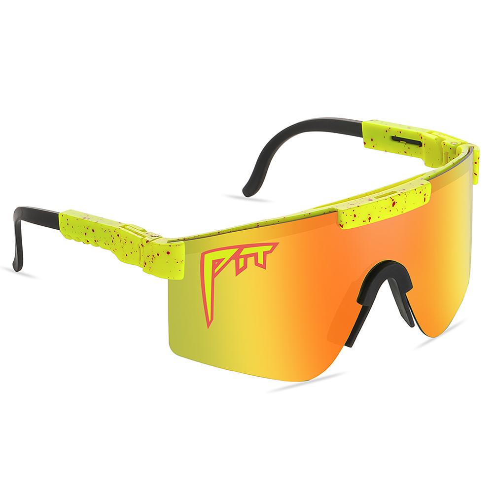 Modische Radsport-Sonnenbrille Herren Damen Outdoor-Brille MTB Sport Winddichte Brille Fahrrad Camping Brillen Ohne Box UV400