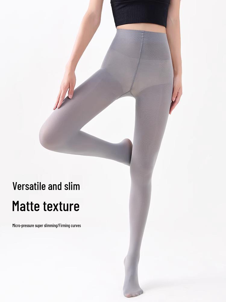 Damen Schwarze Laufmaschenfeste Feinstrumpfhose mit Pferdeöl - Frühling/Sommer Bare-Leg-Look, Fleischfarben, Sexy und Transparent Full Sock XL (120-160 lbs)