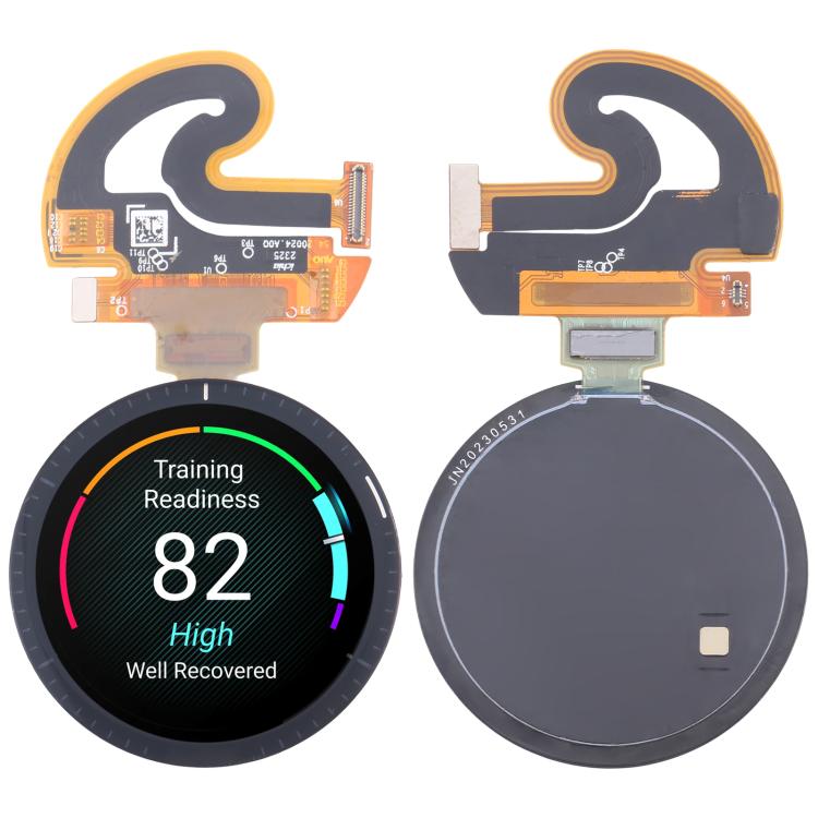 Original LCD-Bildschirm Reparaturteil mit Digitizer Vollständige Baugruppe für Garmin Forerunner 965 Smartwatch Bildschirmanzeige For Garmin Forerunner 965 beige
