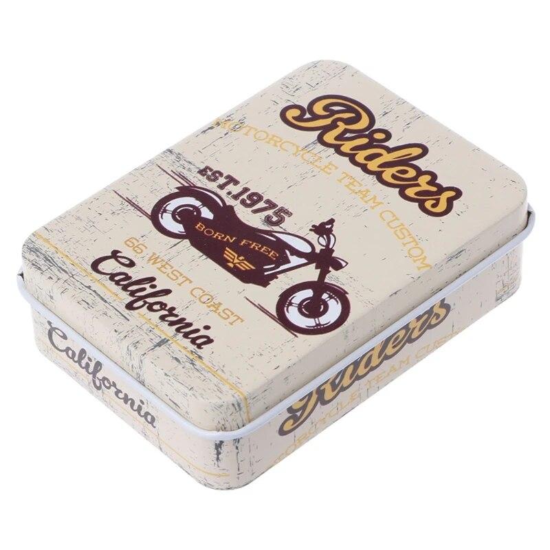 Mini-Aufbewahrungsbox aus Metall für Süßigkeiten, Schmuck, Glas, Münzen, Ohrringe, Kopfhörer