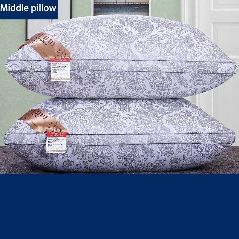 2 stücke Student Erwachsene Schlaf Kissen Waschbar Haushalt Kissen Hotel Kissen Kerne Neck Schutz Einzelnen Kissen Kern 42*70cm