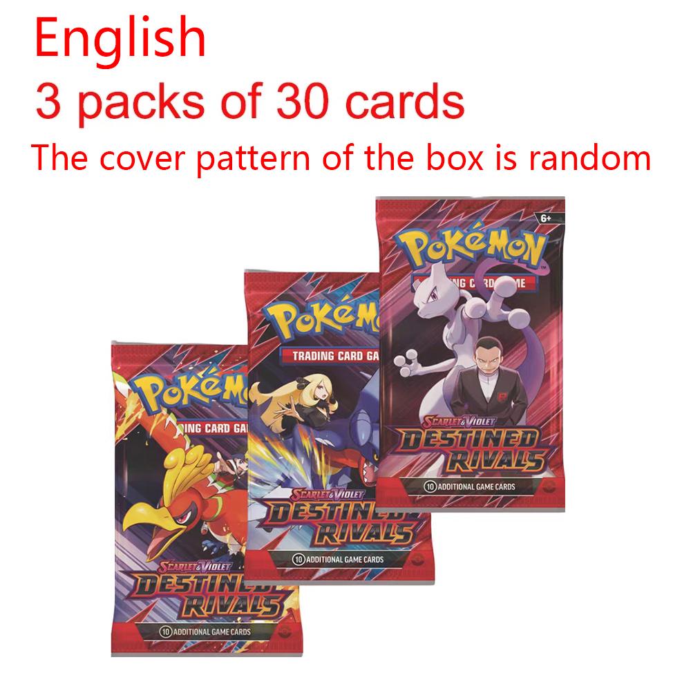 Ungiftig Neu 360 Pokémon Karmesinrot Violett Schwarzer Drache Weißer Drache Karte Pokémon Booster Schwert Schild Serie Haustier Elf Flash-Karte