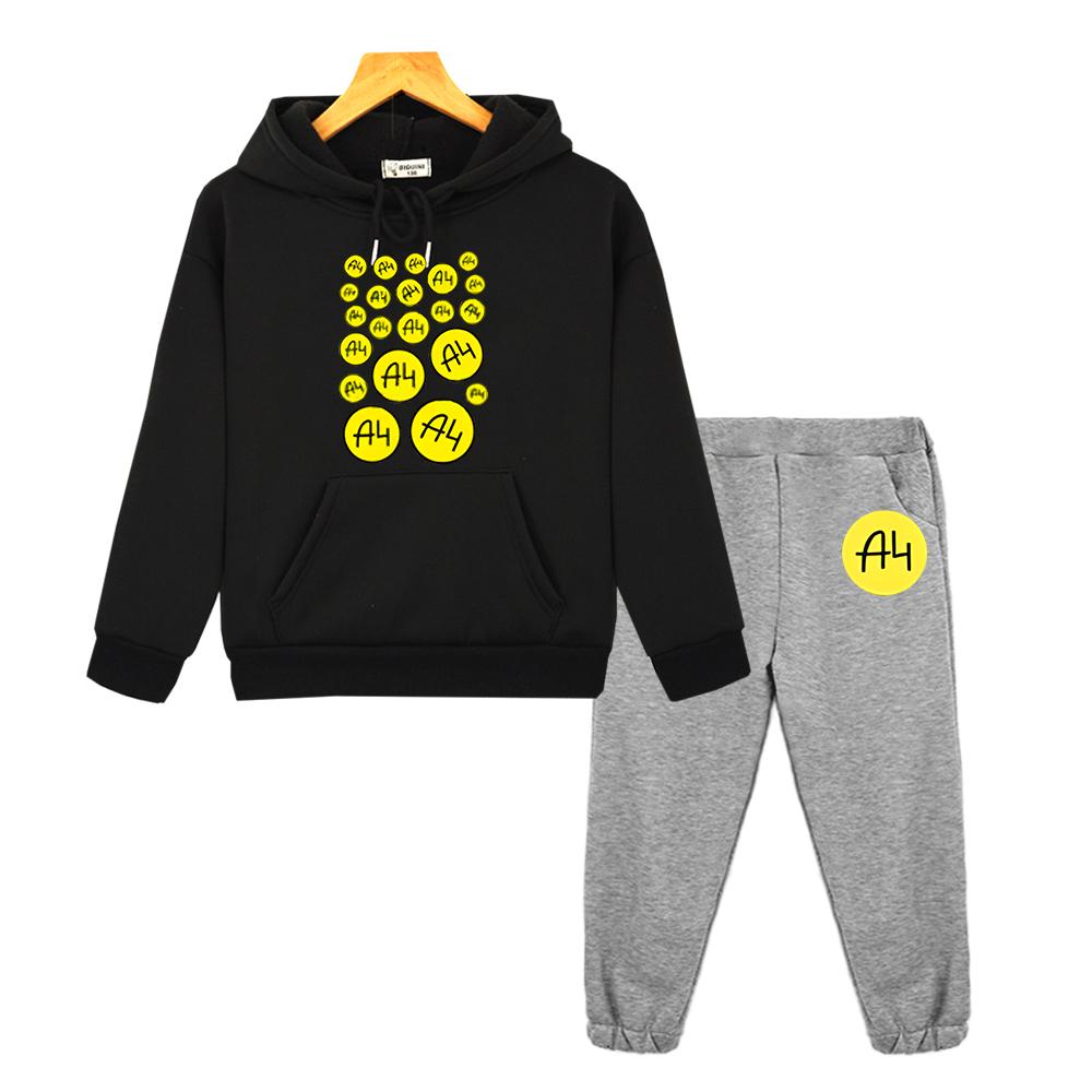 Vlad Paper A4 Anime Hoodie Herbst Sweatshirt Unisex Jungen Mädchen Kleidung Merch A4 Kapuzensets Pullover Jacke Kinder Boutique Kleidung 130