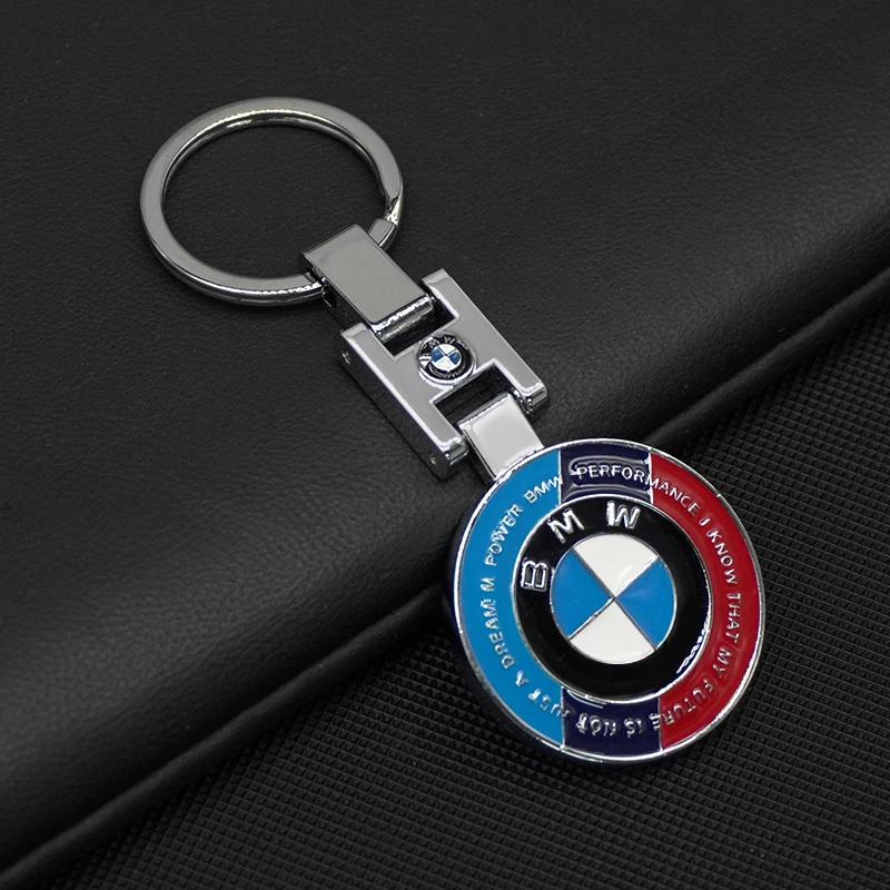 Autoaufkleber Heiß 2025 Für 50. Jubiläum Neues Logo BMW Emblem Luxus Auto Schlüsselanhänger Für BMW X1 X2 X3 X4 X5 X6 3 5er Serie M2 M3 M4 for bmw 50th