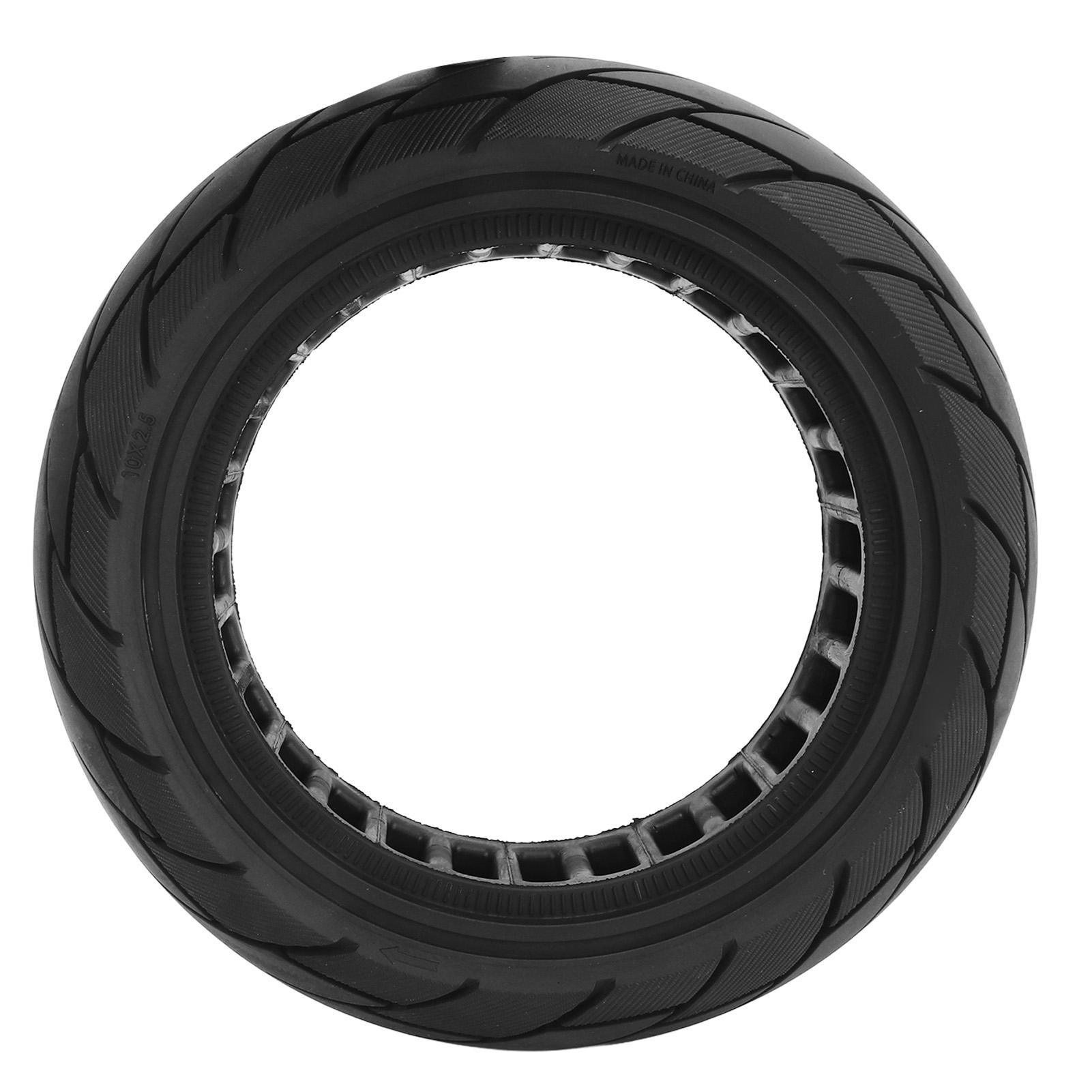 Elektroroller Reifen 10 X 2.5in Gummi Offroad Explosionsgeschützt Vollreifen für Ninebot G30