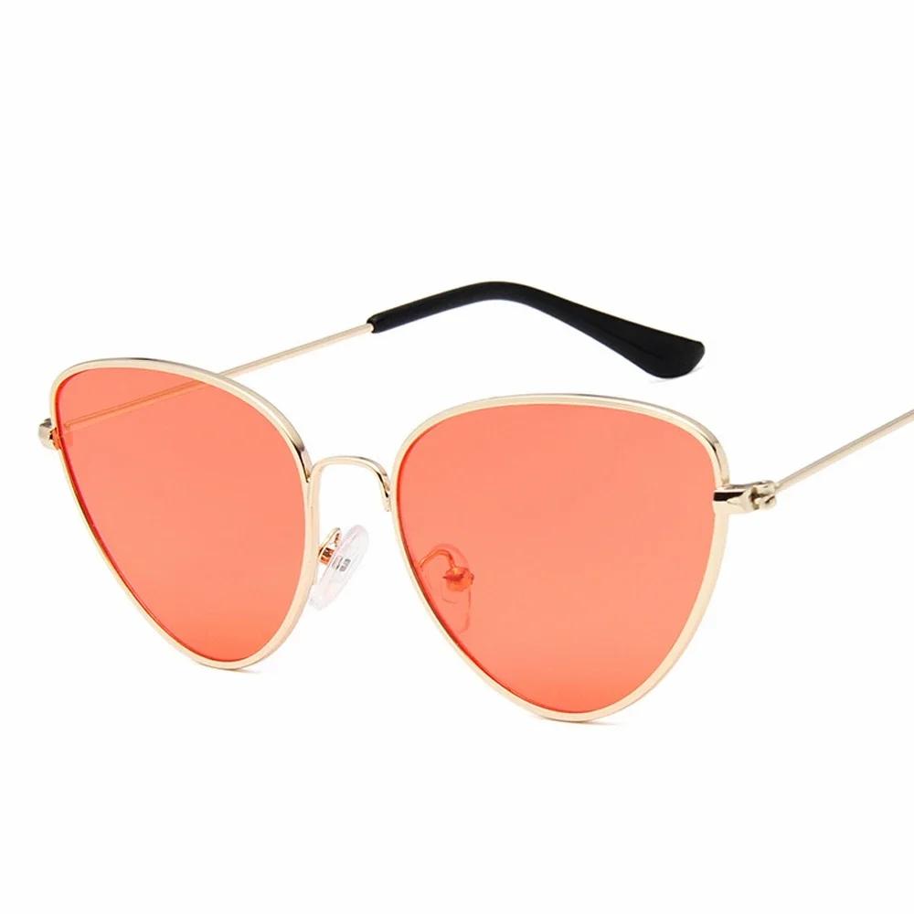 Sexy kleine Vintage Cat Eye Sonnenbrille Frauen Vintage rot schwarz Sonnenbrille weibliche Damen Cateyes Sonnenbrille Retro Brille