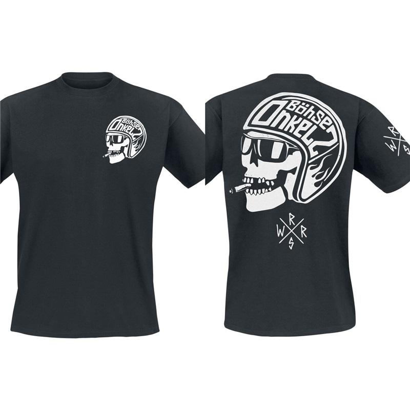 Deutsche Rockband Böhse Onkelz Hier Sind Die Onkelz Global Tour T-Shirt Street Hip Hop Oversized Y2k Lässig Baumwolle Herren Damen T-Shirts Tees Kleidung XXL elfenbein