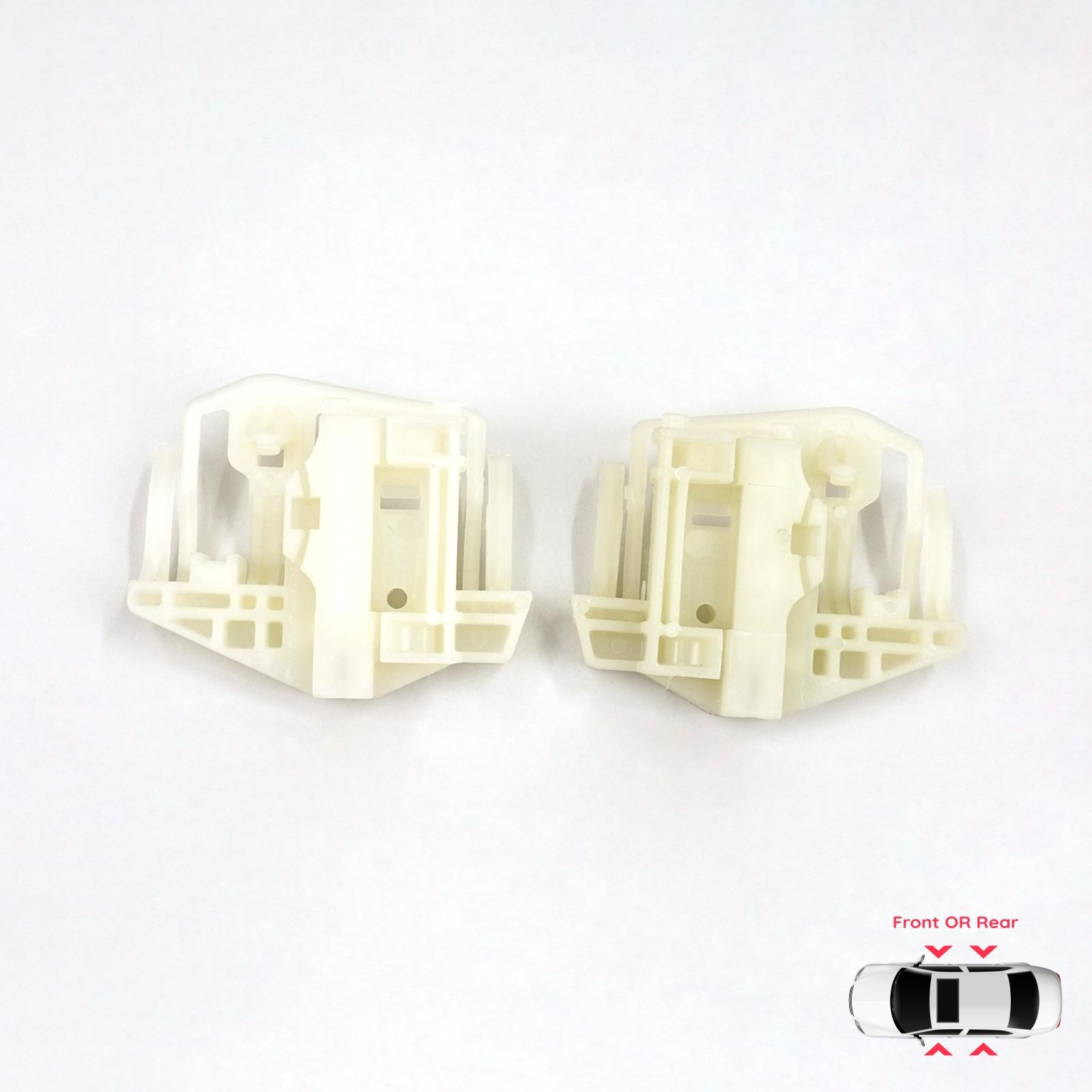 ESC Autoteile EWR711+EWR712 Fensterheber-Clips vorne-hinten; Linke und rechte Tür für BMW X3 E83 2003-2010 Schiff aus der Türkei