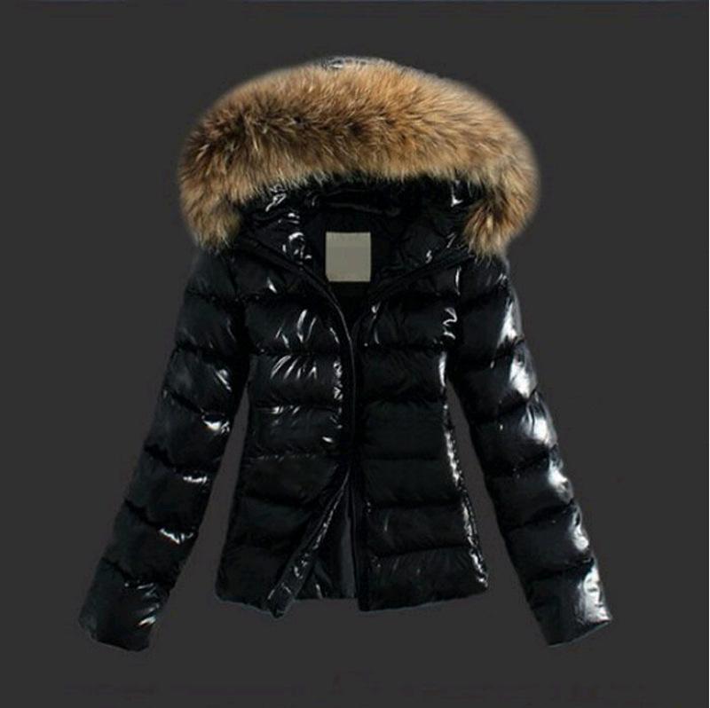 Herbst Winter Frau Pelz Kragen Mit Kapuze Jacke Mantel Mode PU Leder Zipper Mantel S schwarz