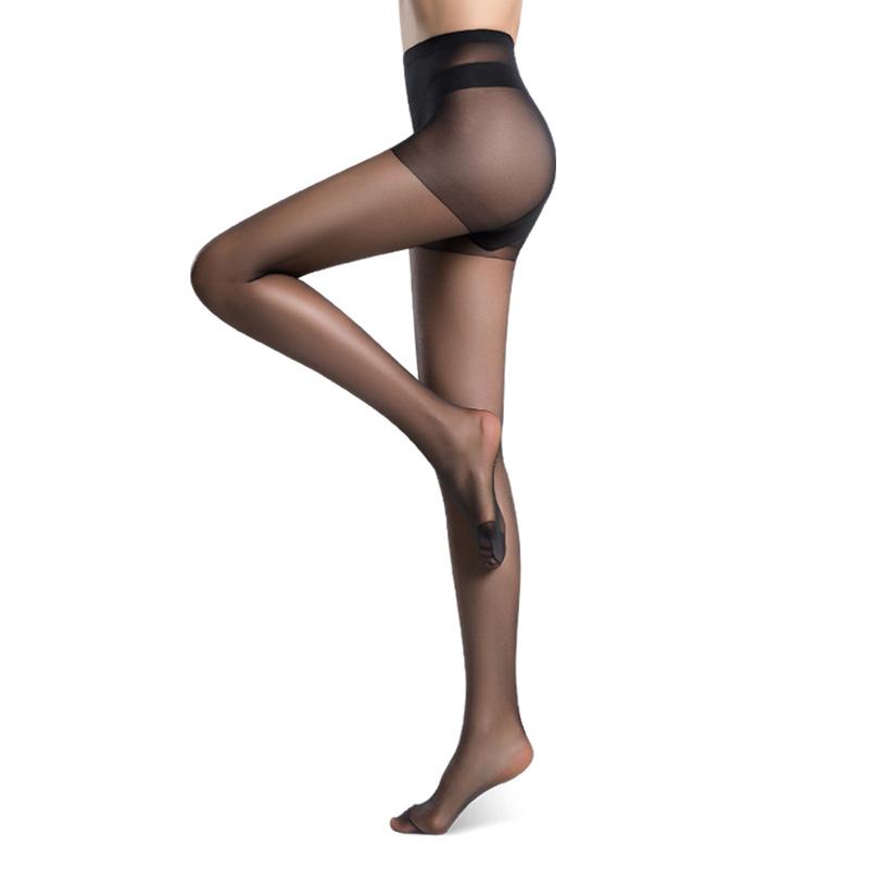 Sexy Frauen Mädchen Nylon schiere lange Strumpfhosen Mode Strumpfhosen Kleid Strümpfe One size schwarz