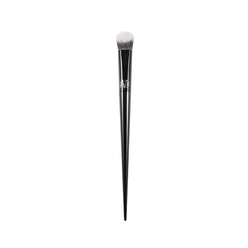 Make-up Pinsel Concealer Pinsel Weiche Faserhaare Schwarzer Griff Make-up Pinsel Für Frau Make-up Werkzeug schwarz