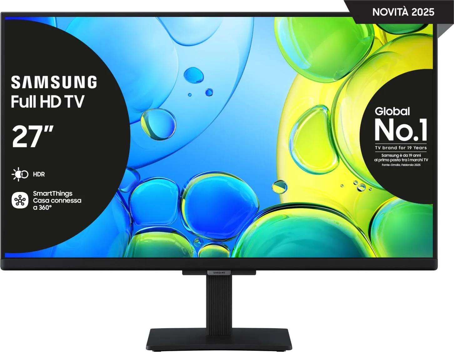 Samsung UE27F6000FUXZT Fernseher 27 Zoll Full HD LED Schwarz schwarz