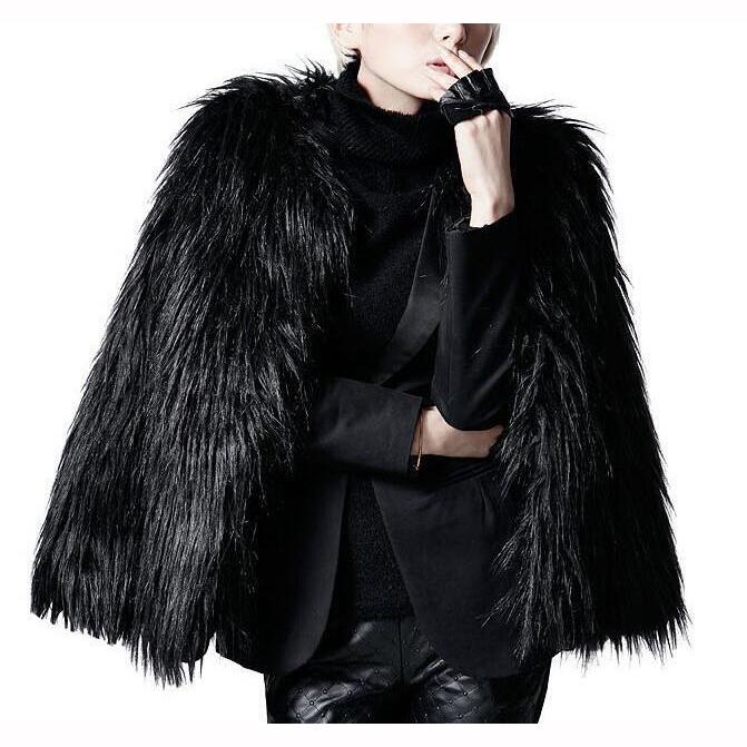 Winter Kinderbekleidung Wolle Pelz Kinder Pelzmantel Damen Kinder Langarm Dicke Kleidung 130cm