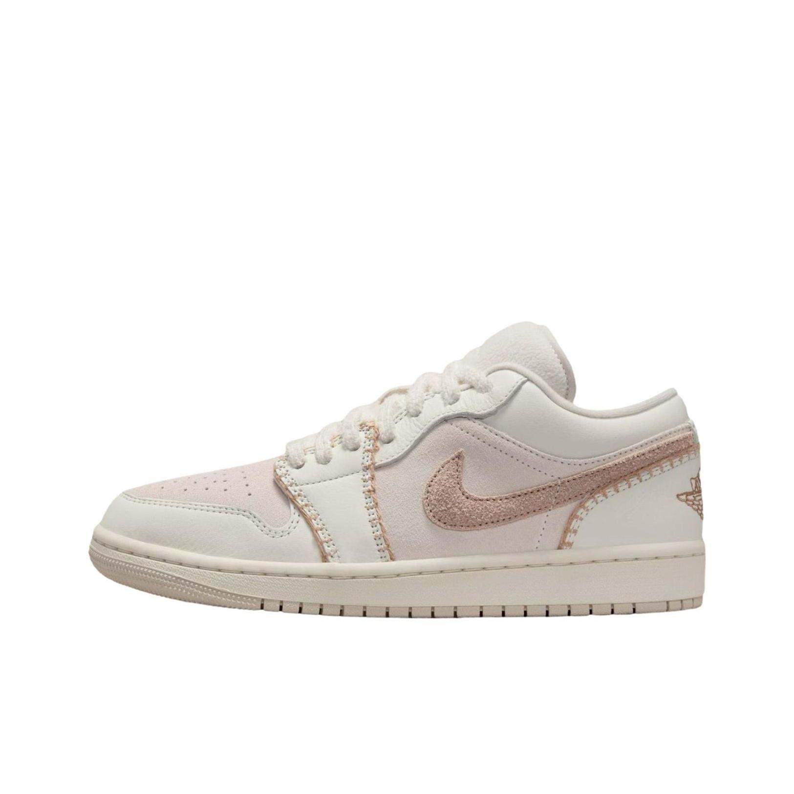 Air Jordan 1 Low Hanf Damen Sneaker Creme Light-Orewood-Brown Sail HV4268-120 35.5