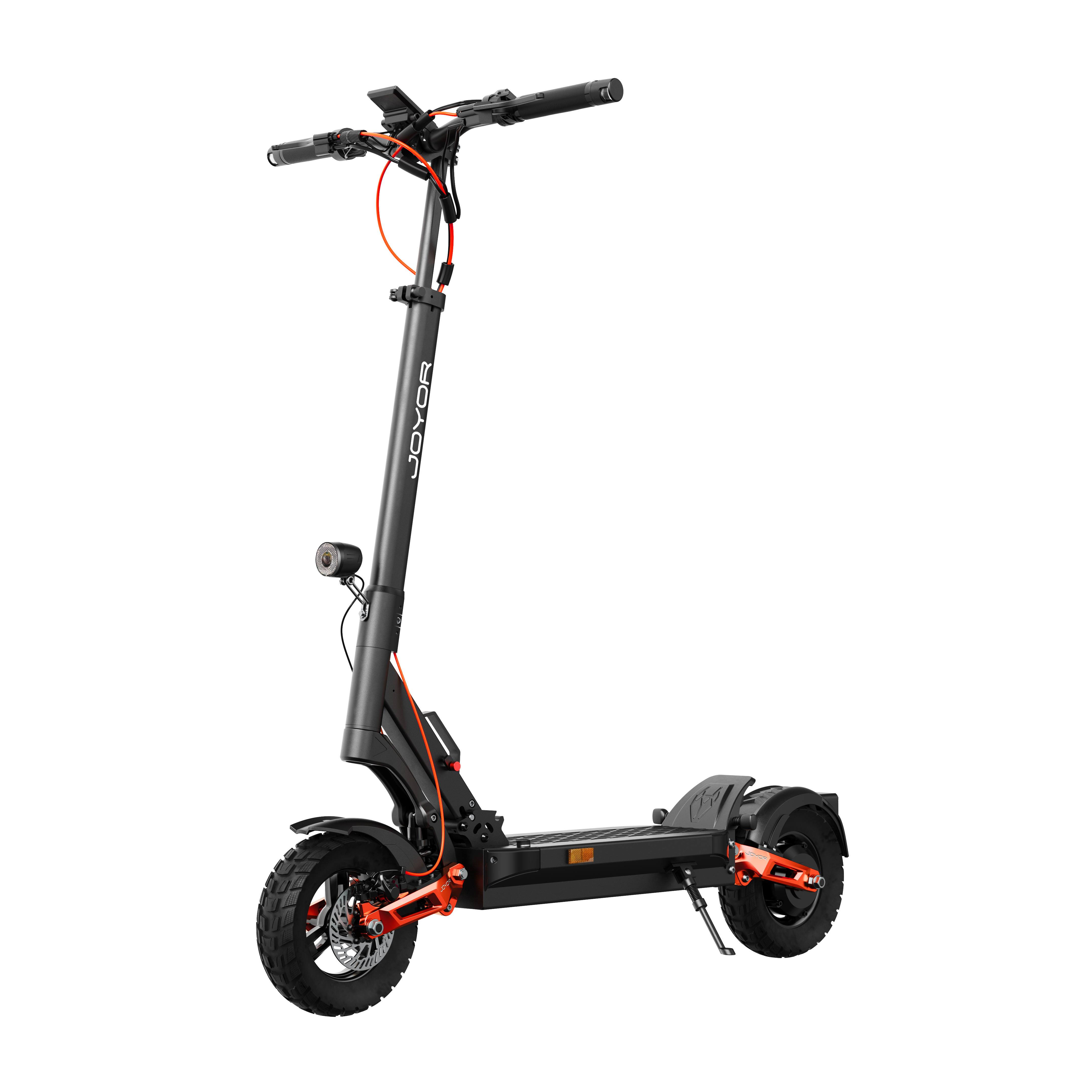 JOYOR T6E PRO Mit ABE-Zertifikat Elektroroller 48V26Ah Akku 500W Motor 10 Zoll Luftreifen Geländereifen Outdoor-Fahren Multi-Terrain E-Scooter