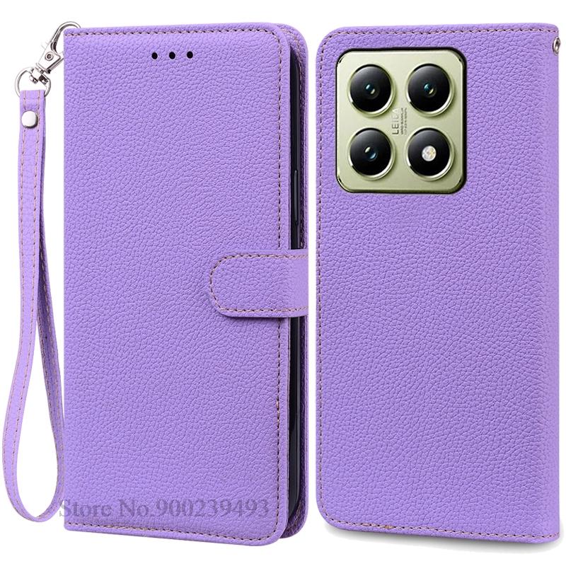 Für Xiaomi 14T Fall Xiaomi 14T Pro Fall Brieftasche Leder Flip-Cover Für Xiaomi 14T Fall Xiaomi Mi 14T Pro Buch Abdeckung Fundas For Xiaomi 14T Pro