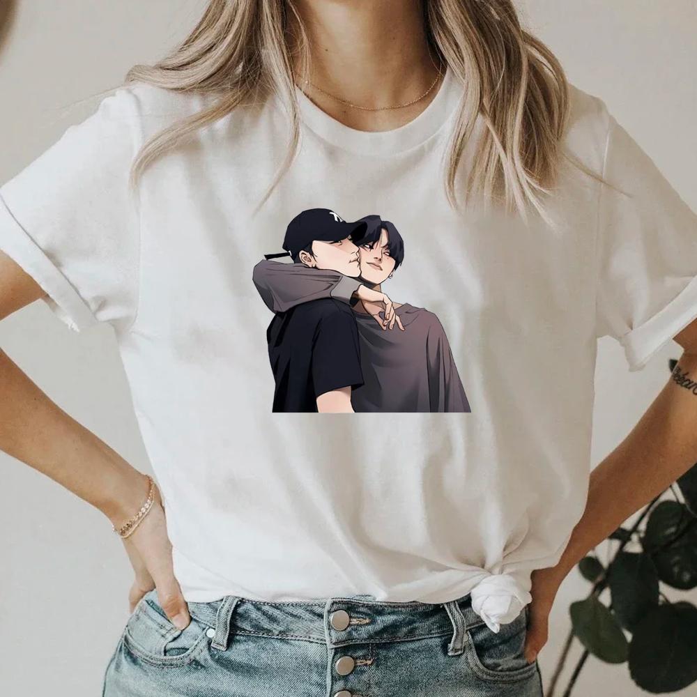 Woosan Shirt Ateez Atiny Fashion Grafik T-Shirt Wooyoung Shirt San Shirt Woosan Ship Tee Woosan Shipper Tshirt Ateez Atiny Top S weiß