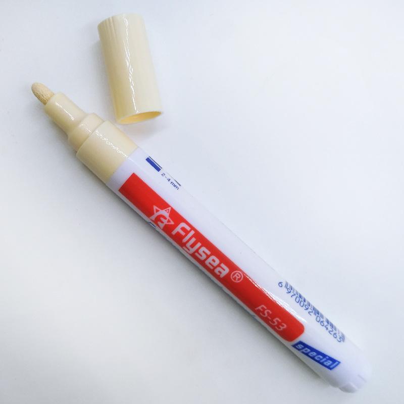 1Pc Mörtel Fliesen Marker Reparatur Wand Stift Geruchlos Ungiftig Für Hause Fliesen Boden Dekor beige