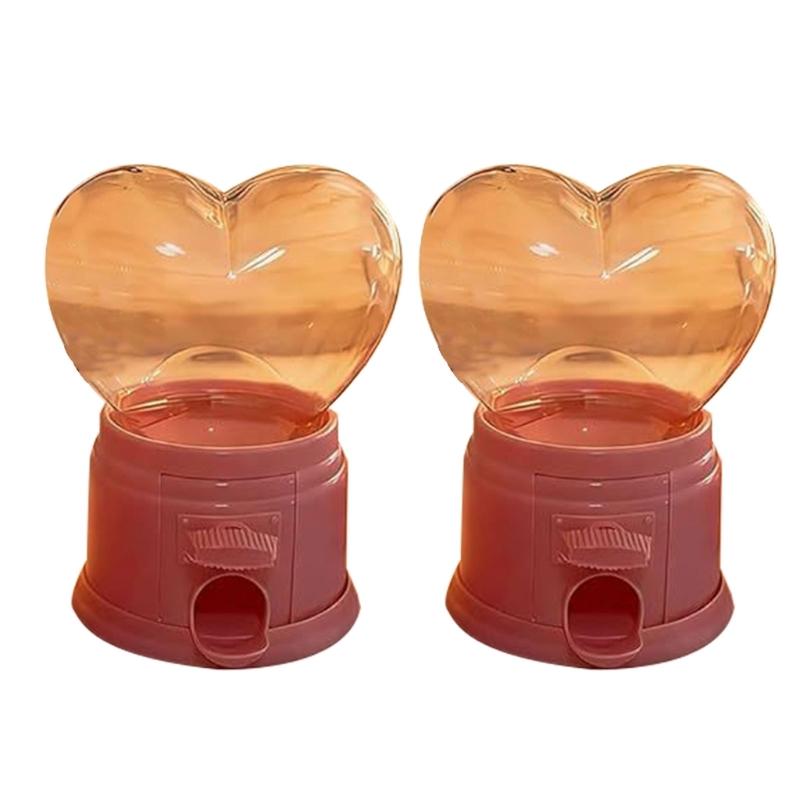 Herzförmige Kunststoff-Süßigkeiten-Spenderbox Für Klassenzimmer-Geschenkaustausch Geburtstag Valentinstag Festival Geschenkverpackung