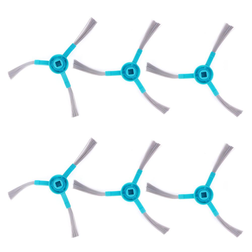6 Stück Seitenbürsten-Ersatz passend für Conga 3090 3490 4090 Roboter-Kehrmaschine Zubehör