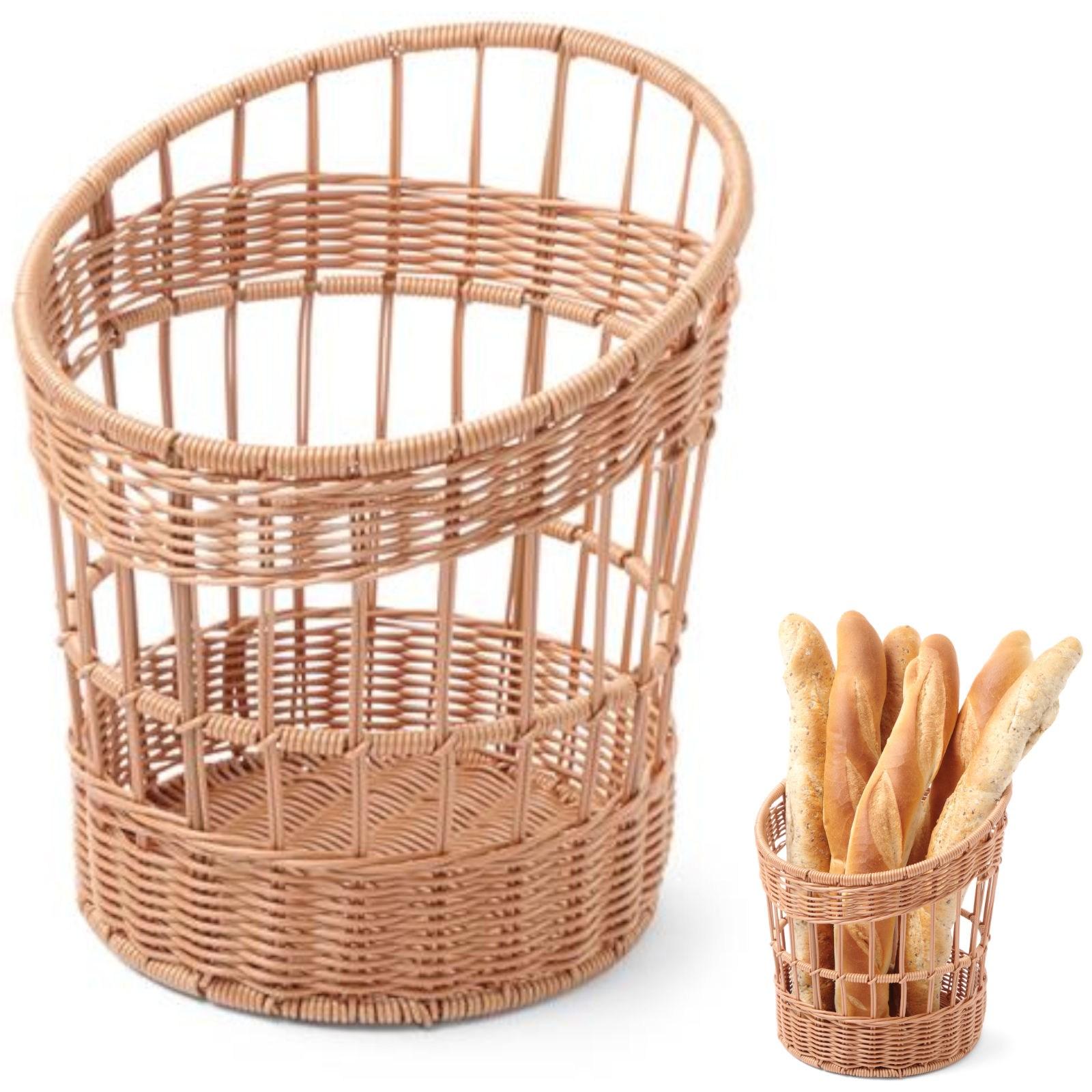 Einkaufskorb für Baguettes und Brot 305x320x350 mm Hendi 426517