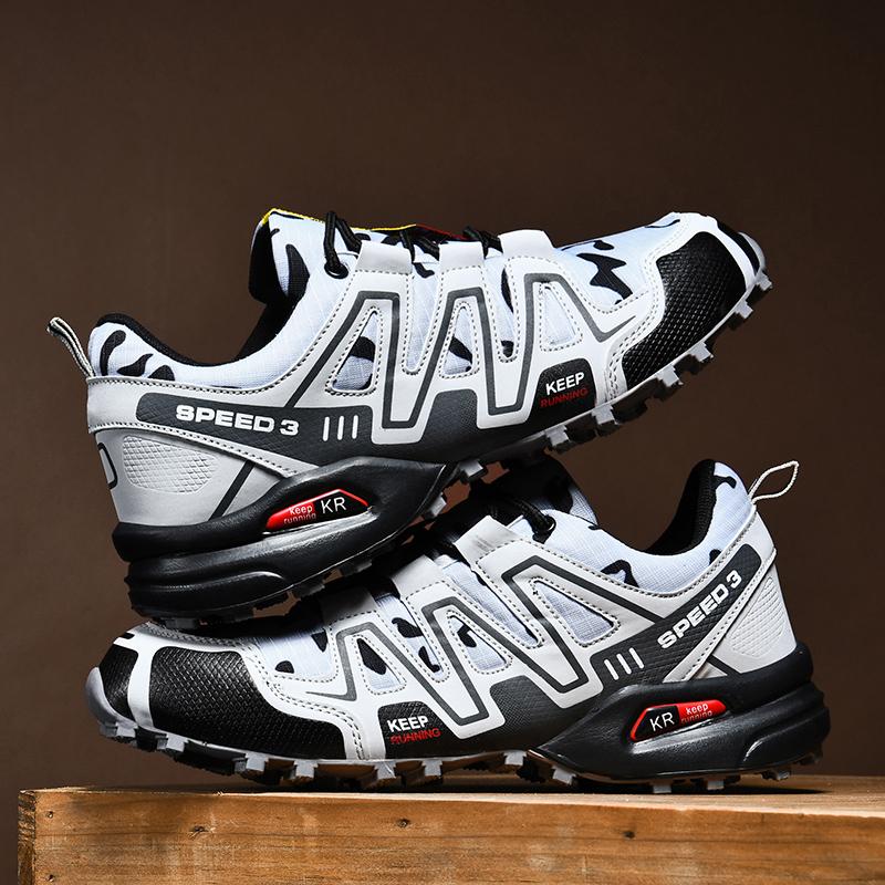 Outdoor-Schuhe Sport Übung Wanderschuhe Wanderschuhe in großen Größen 39-48 42 grau