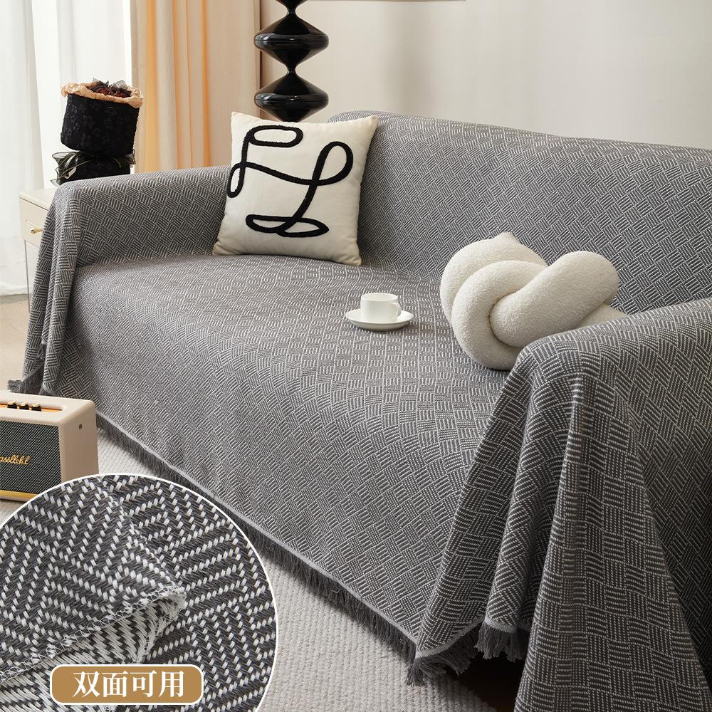 Neue Chenille Sofa Decke Mehrzweck Einfarbig Möbelbezug Sektionales Sofa Matte Sofa Handtuch Bezüge Heim Wohnzimmer Dekor 90x180cm 1pcs