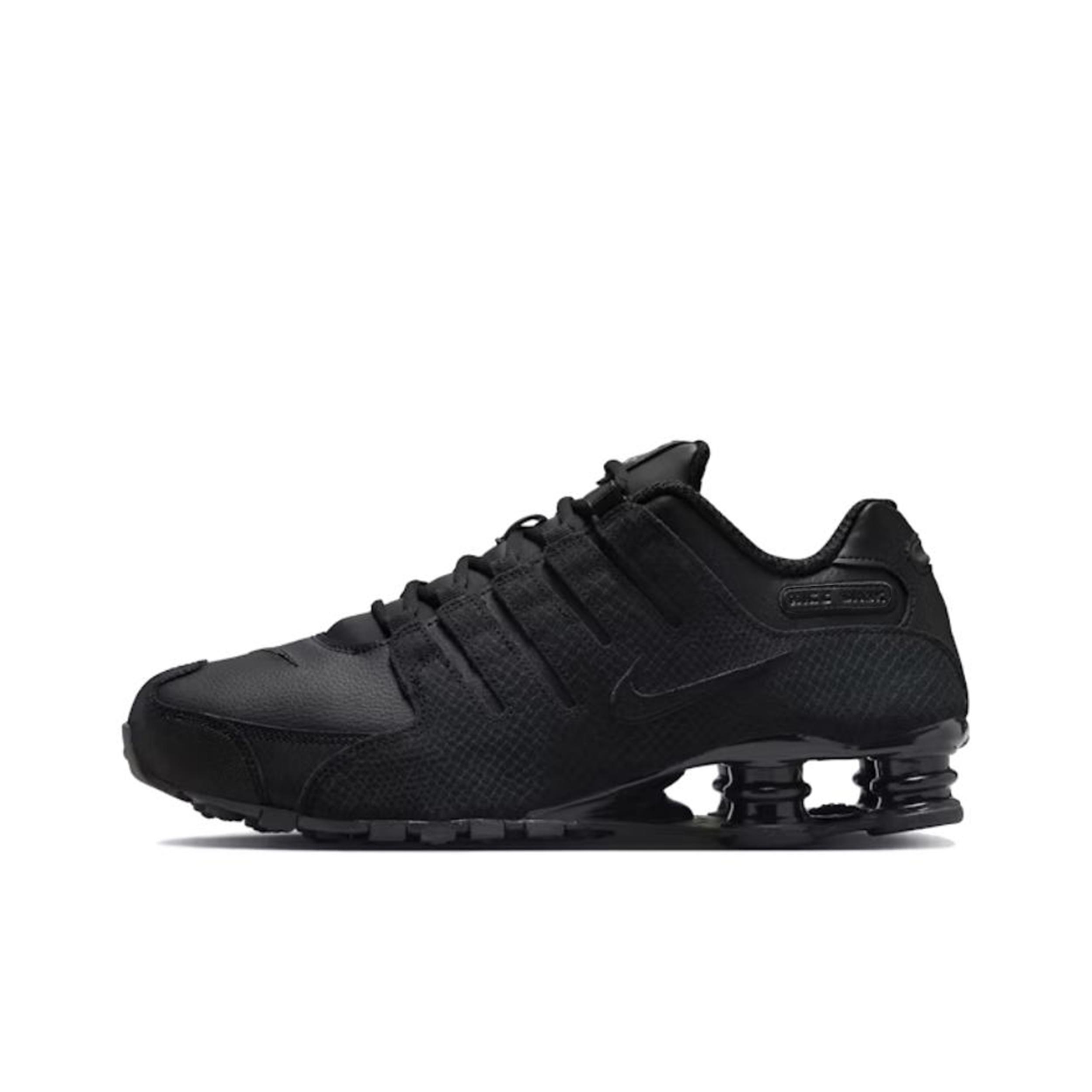 Nike Shox NZ Triple Black Herren Sneaker 378341-001 45.5 black