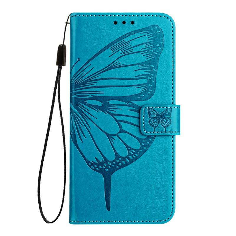 Leder Geldbörse Flip Case Für ZTE Blade A35 Core A35E A52 A53 Plus A55 A73 A75 V40S V50 V60 Design V70 Vita Axon 60 Lite 4G 5G Karten Schutzhülle ZTE Blade V50 Vita blau