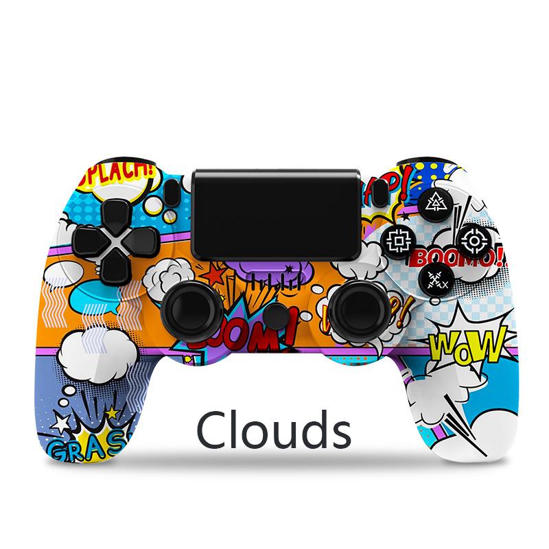 VAORLO für PS4 Wireless Controller PS4 Controller Gamepad Controller mit Dual Vibration und Trigger Tasten mit 3,5 mm Klinke