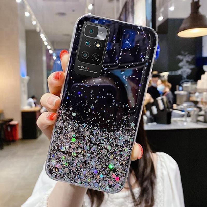 Bling Glitter Telefon Fall Für Xiaomi Redmi Hinweis 11 Pro 11s Globale Telefon Abdeckung für Xiomi Red mi Note11 11pro Schutzhülle Zurück Fall Redmi Note 11s 4G