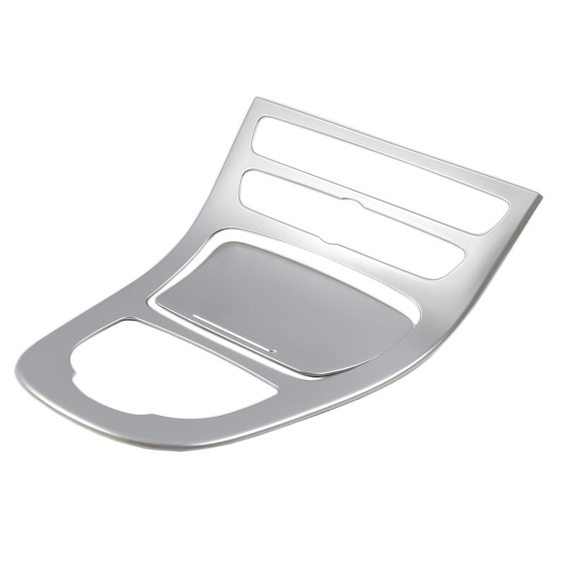 Auto Styling Konsole Getriebe Panel Rahmen Konsole Getriebe Shift Panel Abdeckung Trim Für Mercedes Benz E-Klasse W213 2016-18 ABS Carbon Sliver Color