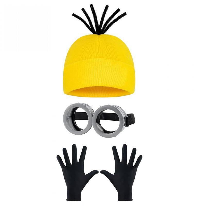 Lustige Minions-Brille als Requisite für Halloween-Partykostüme – Weihnachtsgeschenk set 3 types