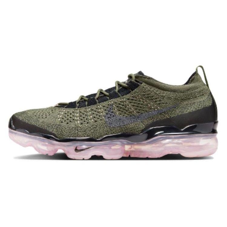 Nike Air VaporMax 2023 Flyknit Medium Olive Pink Oxford Herren Sneaker Grün Schwarz DV1678-200 43