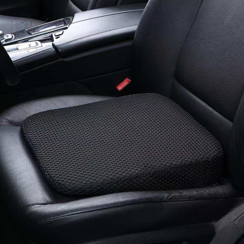 Verdicktes Autositzkissen für kleine Fahrer Leicht zu reinigen Passgenau Verbesserter Komfort & Haltungsunterstützung Weihnachtsgeschenke 8CM schwarz