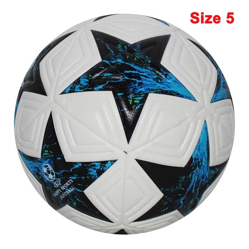 Hochwertige Fußbälle Offizielle Größe 4/5 PU-Material Nahtloses Tor Team Outdoor Spiel Spiel Fußballtraining Ballon De Foot