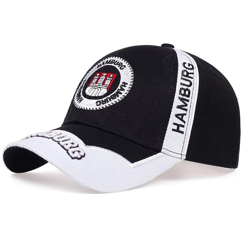 Männer Einfache Buchstaben Baseball Kappe Dad Hüte Outdoor Sport Sonnenschutz Reise Hut Sommer Straße Hip Hop Caps Casual Hut Zubehör schwarz