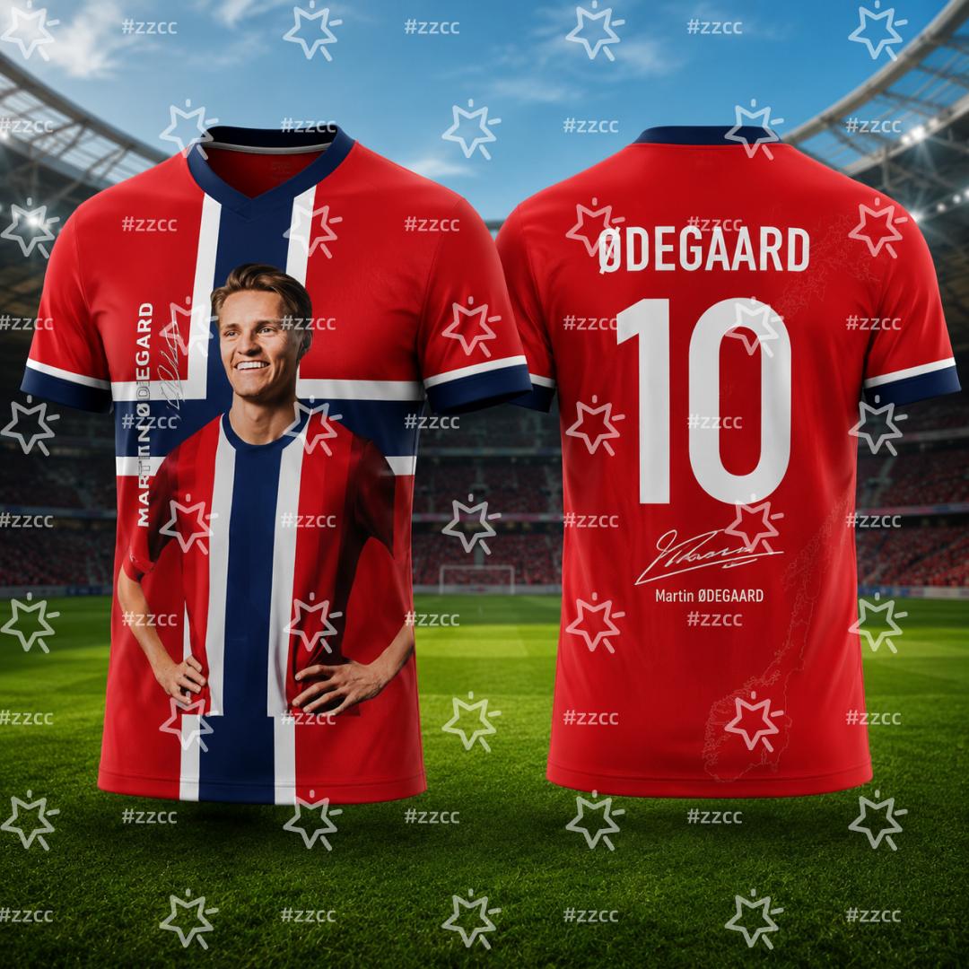 Norwegisches Haaland Fußballtrikot Fußball-Trainingsset Sommer Sport Herren-T-Shirt Kinderkleidung T-Shirt Damen Radtrikot 3XL