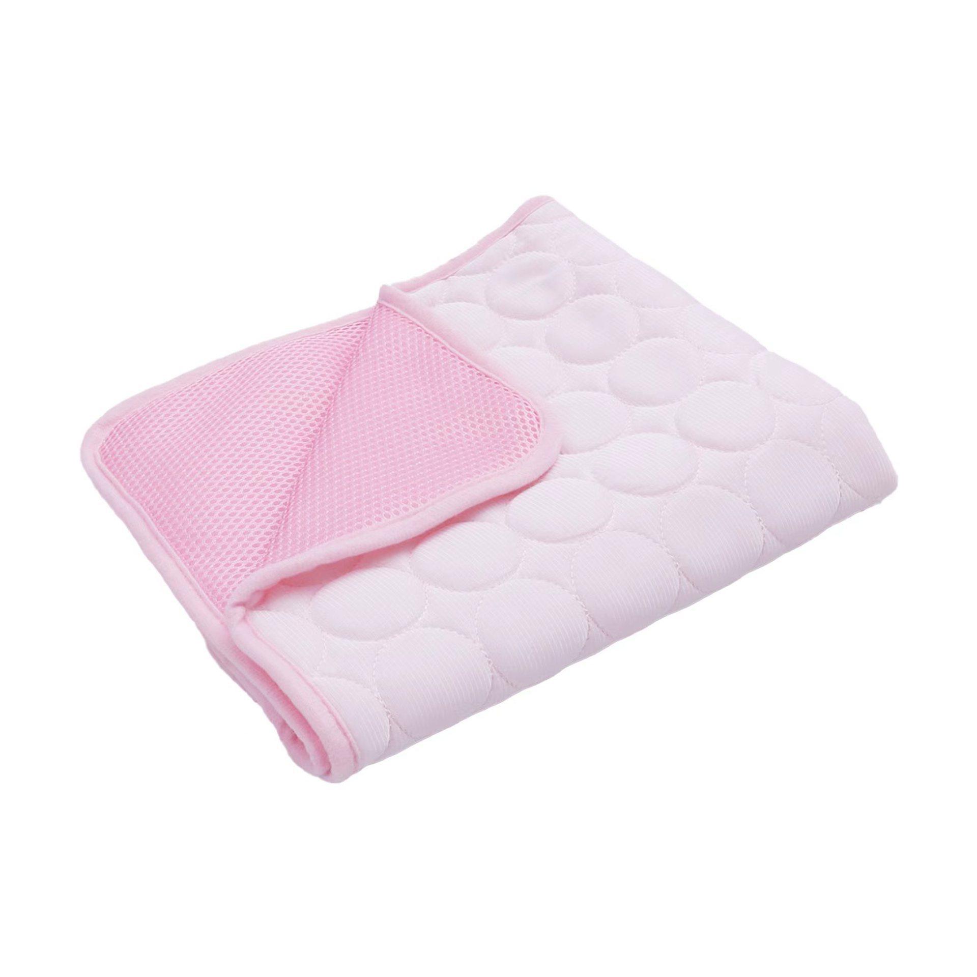 Haustier-Sommer-Eismatte, coole Hundematte, Haustier-Katzenmatte, atmungsaktive Eisseide, Katzenstreu, Heimtierbedarf, rutschfeste Hundematte M 40*30
