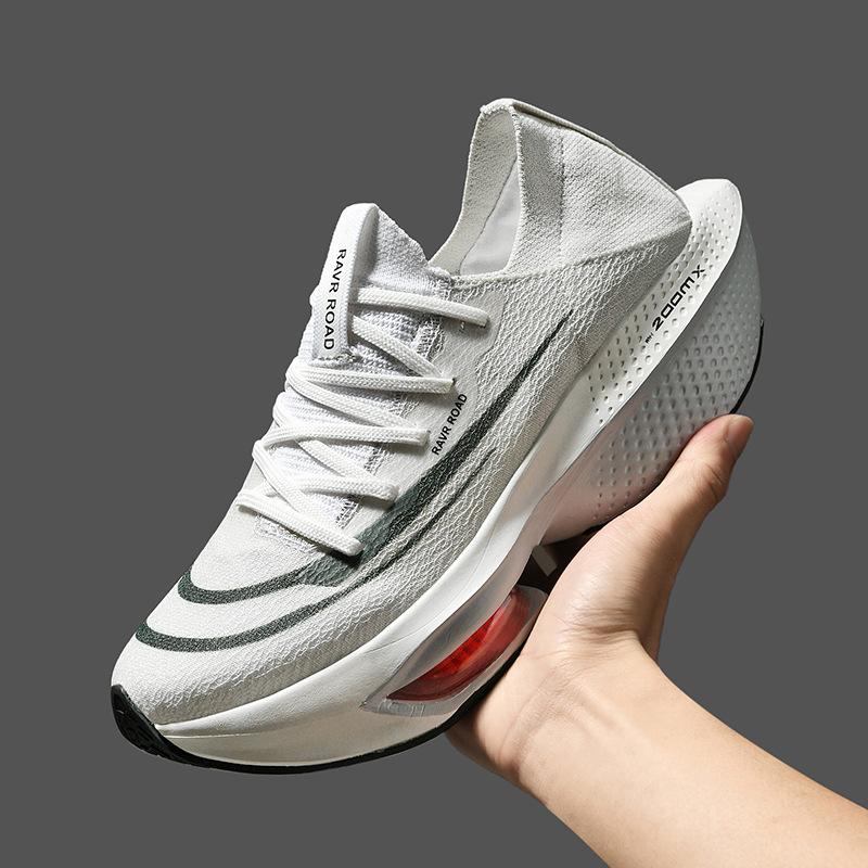Professionelle Marathon-Laufschuhe Carbonplatte Zoom Laufschuhe atmungsaktiv Renn-Rekord-Sportschuhe Pegasus Luftpolster Stoßabsorption 44