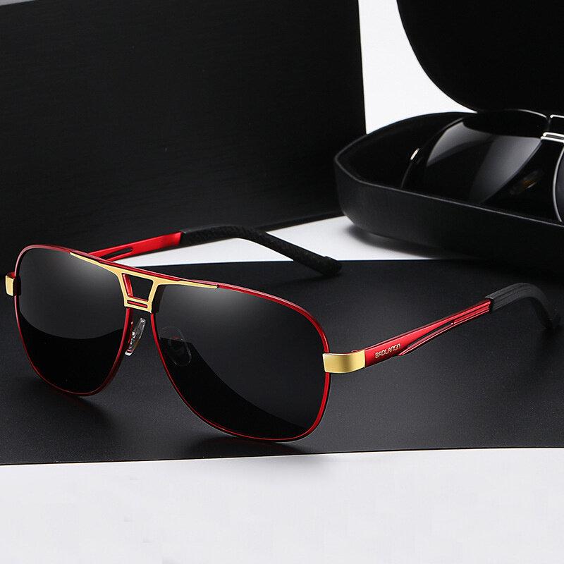 Herren Photochrome Sonnenbrille Autofahren Vintage Schwarz Pilot nicht polarisierte Sonnenbrille UV400