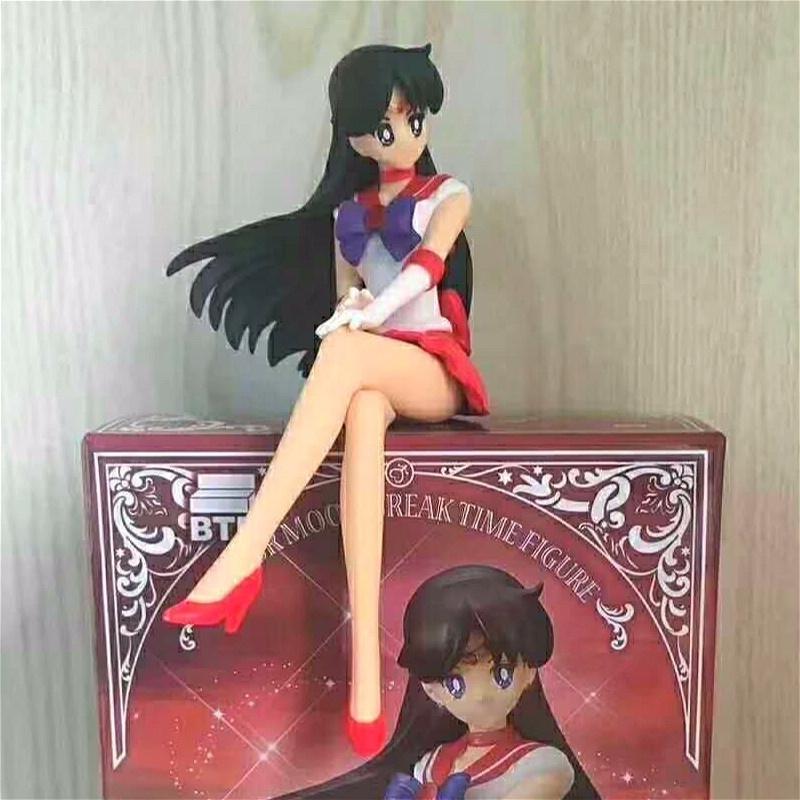 Sailor Moon Figur Actionspielzeug Tsukino Usagi PVC Niedliche Mini Actionfigur Kinderspielzeug Pack of 1 rot