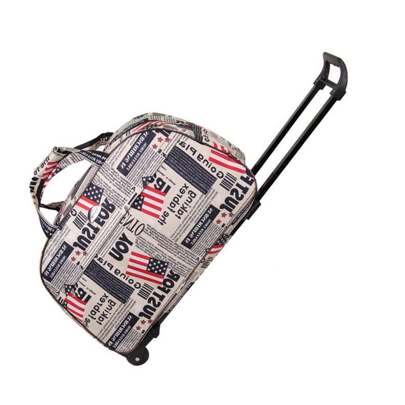 23 Farben Trolley Reisetasche Gepäcktasche Trolley Case Tragbare Reisetasche Seesack Wasserdichte Tasche medium