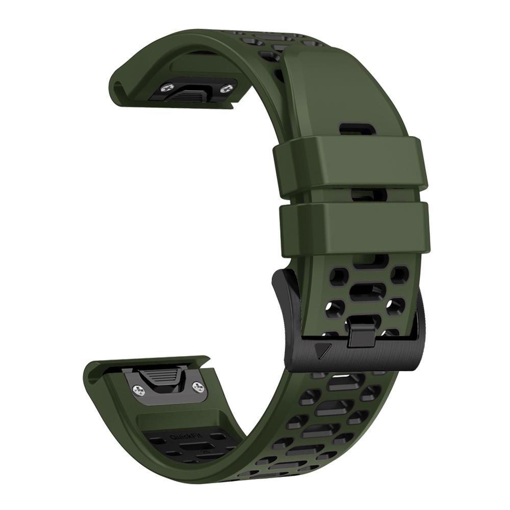 Für Garmin Instinct 2X Solar QuickFit Silikon Uhrenarmband Uhrenband 26mm 22mm Für Garmin Fenix 6X 6 Pro 5X 5 Plus 7X 7 Armband Quickfit 26mm