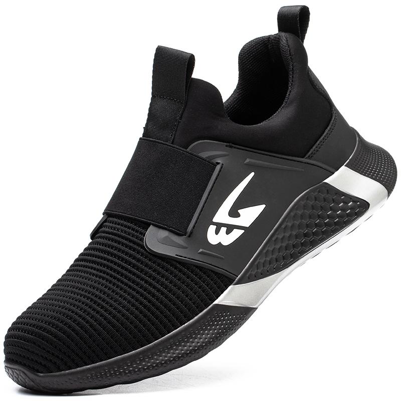 Neue Arbeitsschuhe für Männer und Frauen, Sicherheitsschuhe, pannensichere Sicherheitsschuhe mit Stahlkappe, leichte Herrenschuhe 38