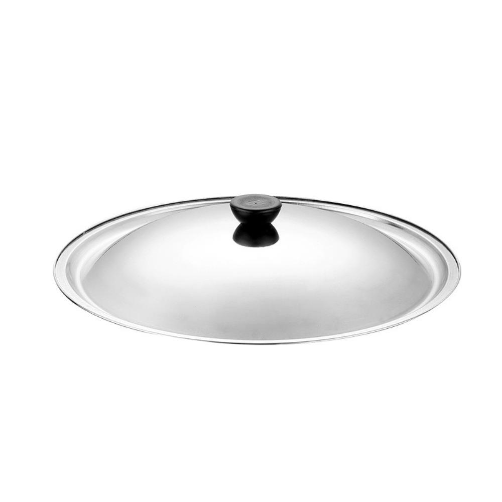 Universeller Topfdeckel Runder Topfdeckel Neuer Wok-Pfannendeckel Küchenzubehör 22cm-Plastic Handle