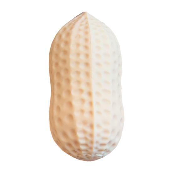 1/3/5 Stück Erdnussförmiges Quetschspielzeug Stressabbau Erdnuss Fidget Toy Handübung Entspannung Stressball Simuliertes Lebensmittel Sensorisches Spielzeug 1pc white